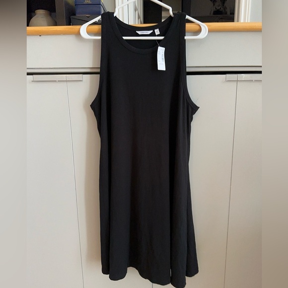 REITMANS “Signature” Ribbed Black Sleeveless Tank Swing Dress / XXL - Picture 2 of 7